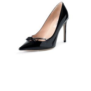 Valentino Garavani Black Leather Pumps Size 39